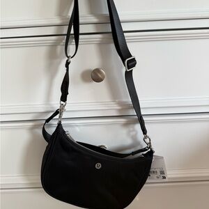 lululemon athletica Classic Black Crossbody Bag